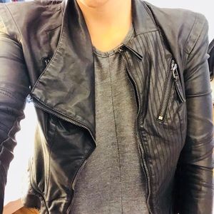 BLANK NYC Leather Jacket